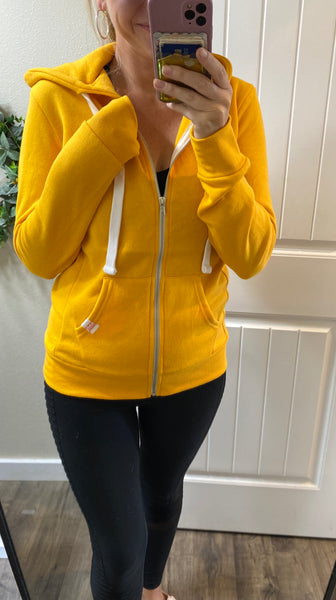 Gold Fleece Full Zip Hoodie