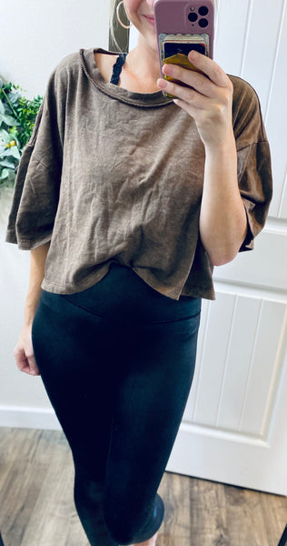 Can't Handle It Cropped T-Shirt