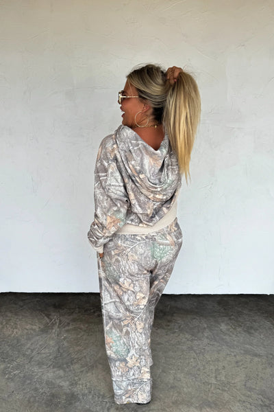 PREORDER Camo & Checker Easy Does It Pullover