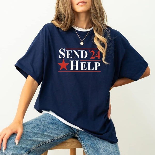 Taylor ‘24 or Send Help ‘24 Preorder Tee/Sweatshirt