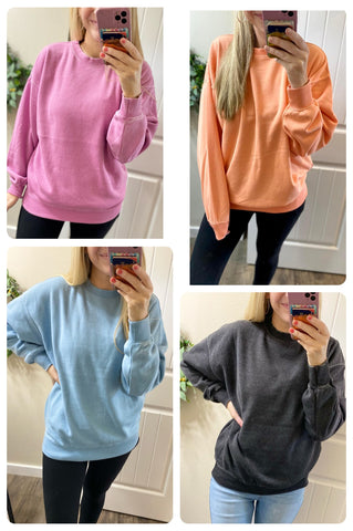 Burnout Fleece Pullovers