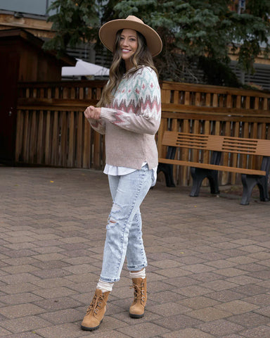 1/4 Zip Winter Sweater