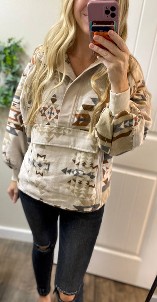 Aztec Western Pullover