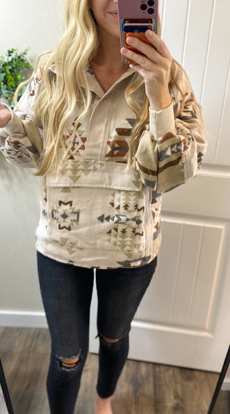 Aztec Western Pullover