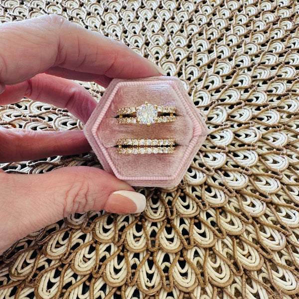 Bethany 2 Piece Ring Set-Gold