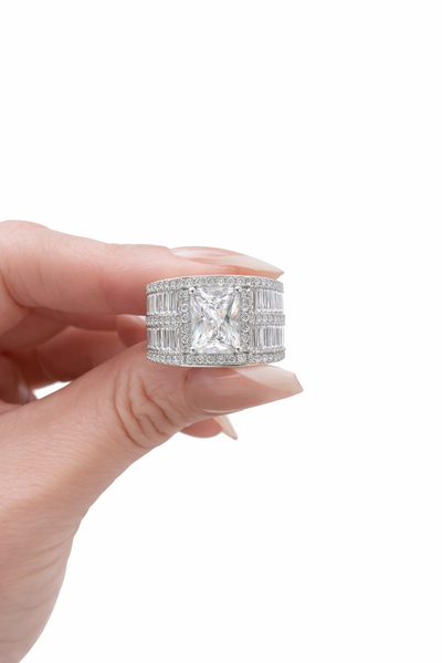 Lisa Art Deco Statement Ring