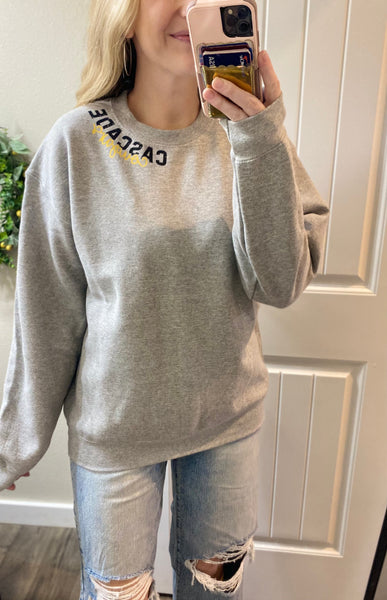 Preorder Custom Neck/Logo Sleeve Sweatshirt or Tee