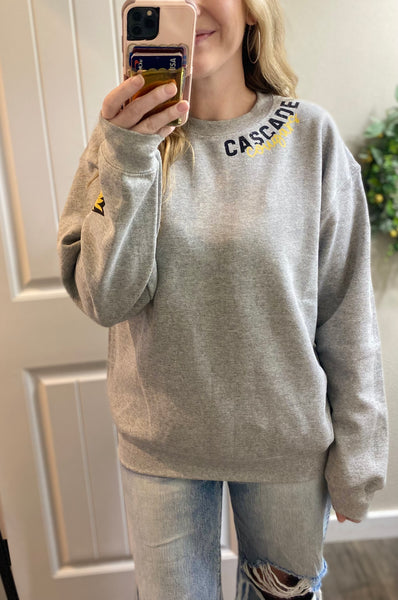 Preorder Custom Neck/Logo Sleeve Sweatshirt or Tee