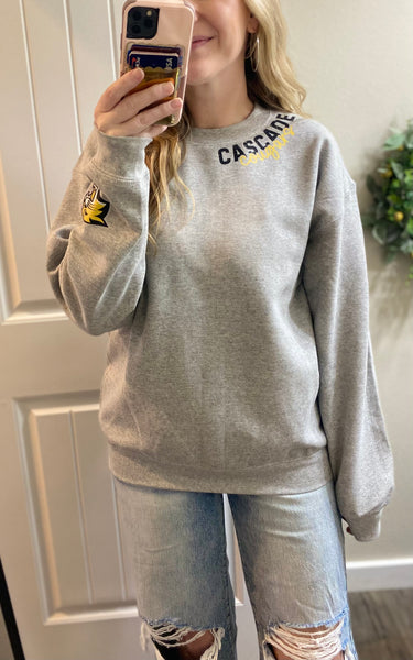 Preorder Custom Neck/Logo Sleeve Sweatshirt or Tee