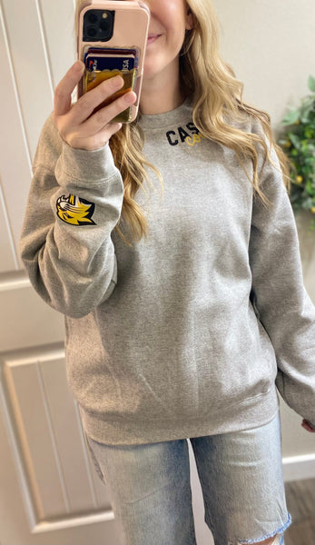 Preorder Custom Neck/Logo Sleeve Sweatshirt or Tee