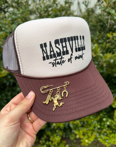 Nashville Tan/ Brown Trucker
