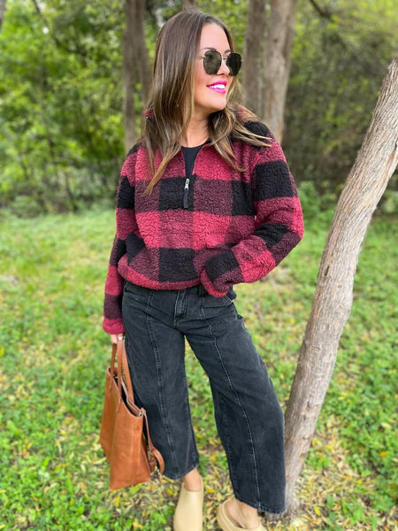 Preorder Teddy 1/4 Zip Sherpas