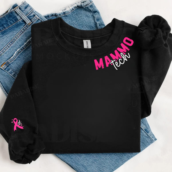 Preorder Custom Neck/Logo Sleeve Sweatshirt or Tee