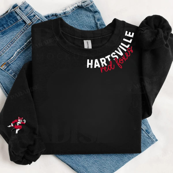 Preorder Custom Neck/Logo Sleeve Sweatshirt or Tee