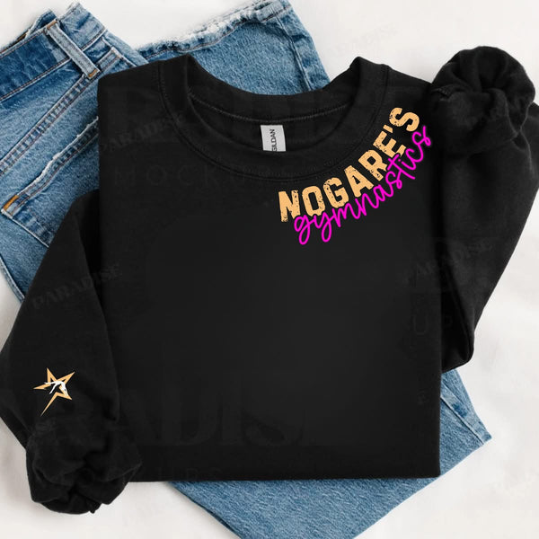 Preorder Custom Neck/Logo Sleeve Sweatshirt or Tee