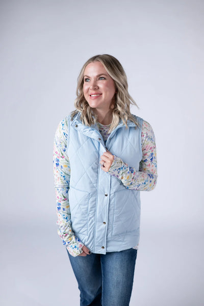 MM Quilted Short Vest