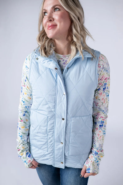 MM Quilted Short Vest