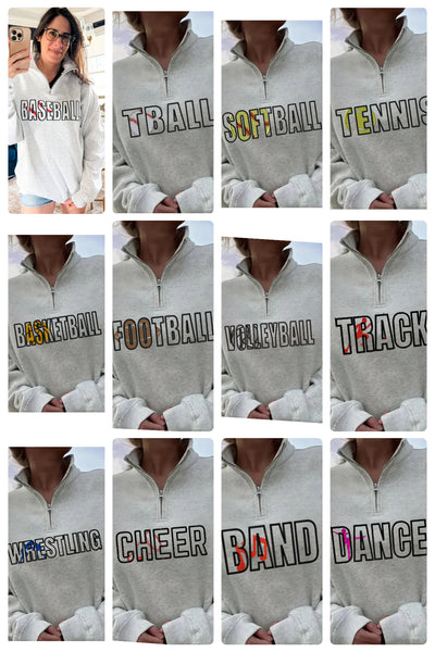 Preorder Custom Sports/Activity Sweatshirt, Tee, or Tank