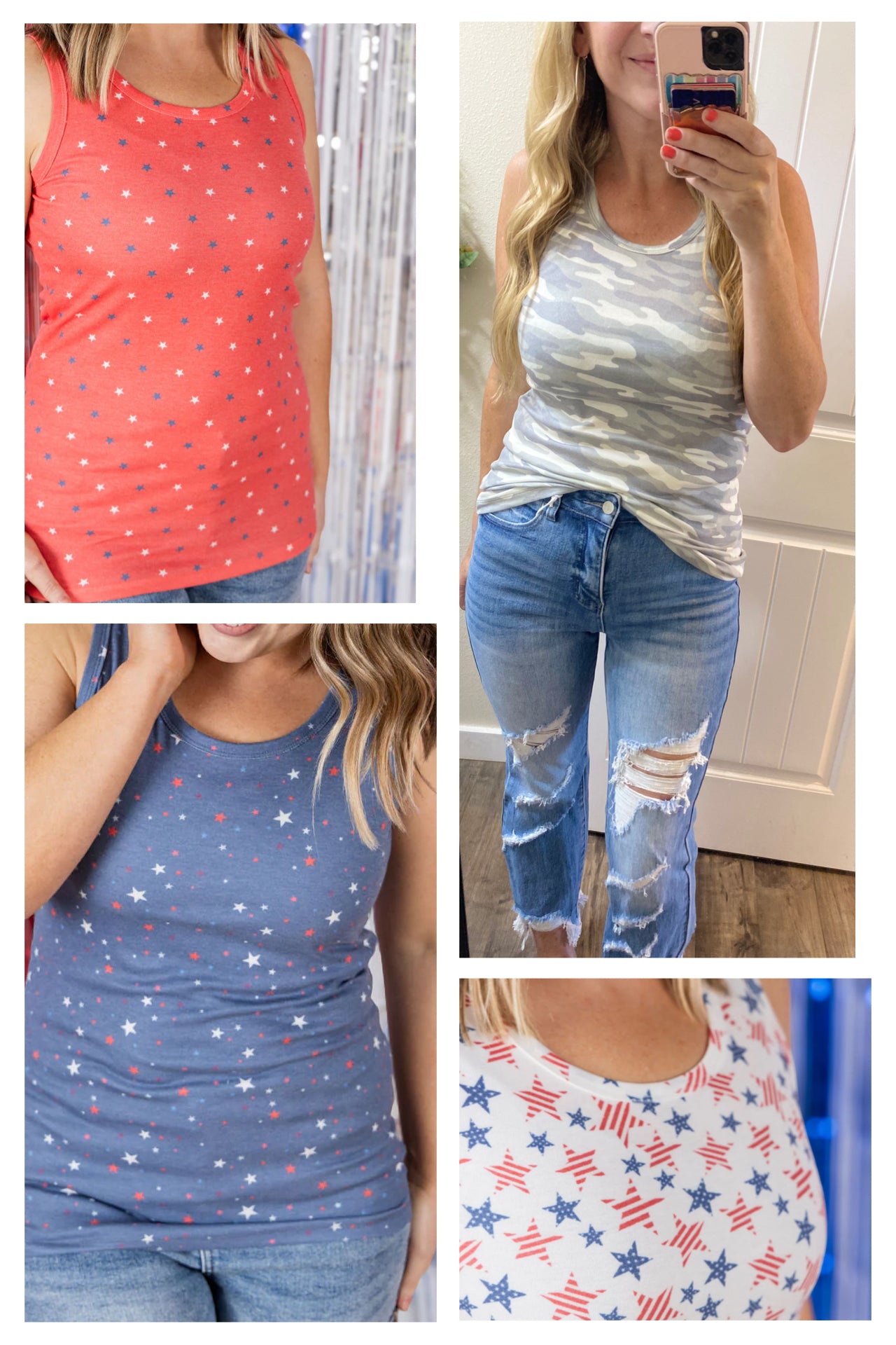 Summer Micro-Ribbed Tanks