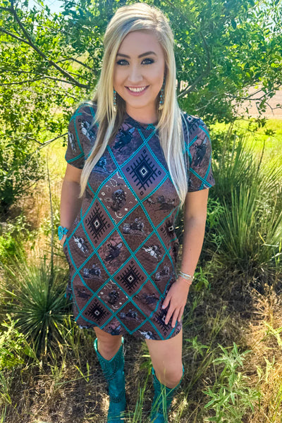 SK Wild and Western Dress