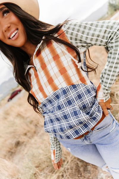 Ampersand Ave. Cowpoke Cutie 1/2 Zip Hoodie