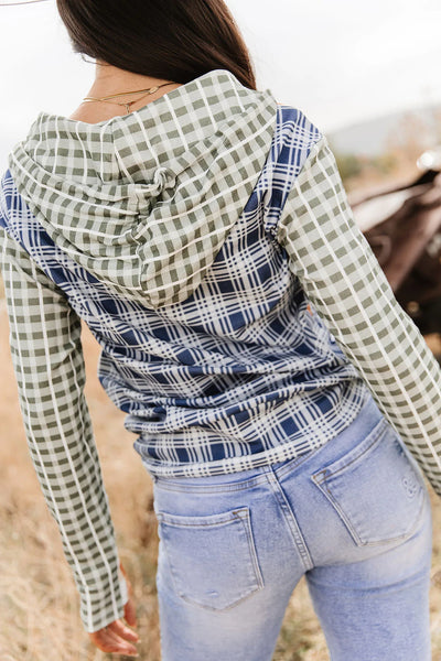 Ampersand Ave. Cowpoke Cutie 1/2 Zip Hoodie