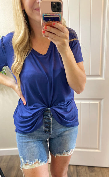 Bamboo Scoop Neck Tee
