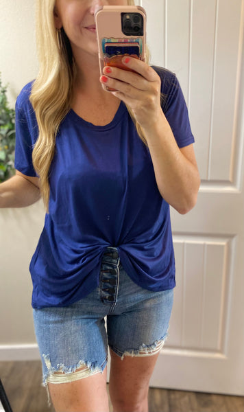 Bamboo Scoop Neck Tee