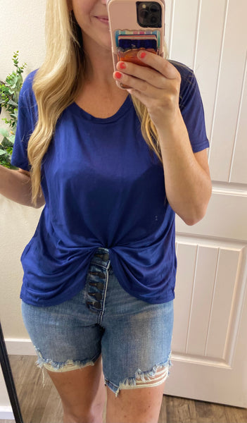 Bamboo Scoop Neck Tee