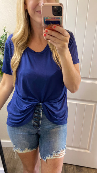 Bamboo Scoop Neck Tee