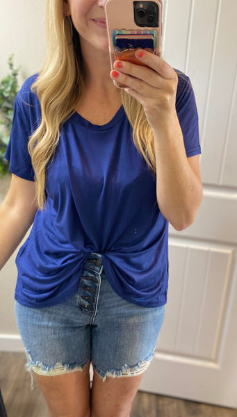 Bamboo Scoop Neck Tee
