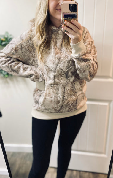 Camo Ampersand Ave. Comfort Hoodie