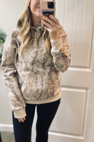 Camo Ampersand Ave. Comfort Hoodie