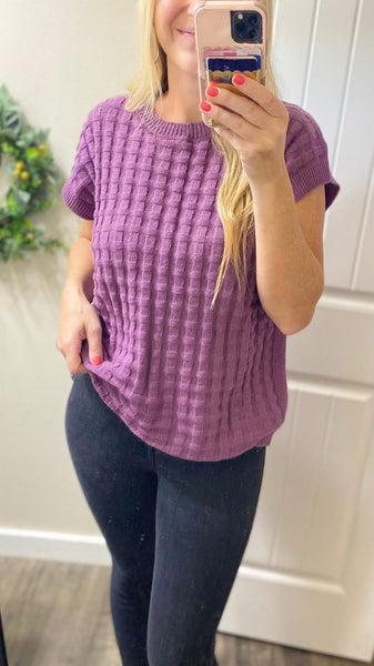 MM Kelly Knit in Pink and Lavender