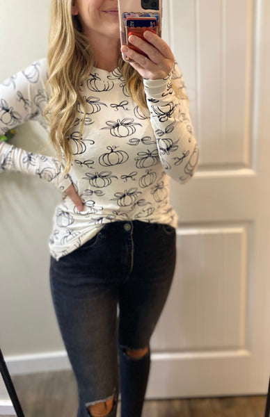 MM Pumpkin Long Sleeve