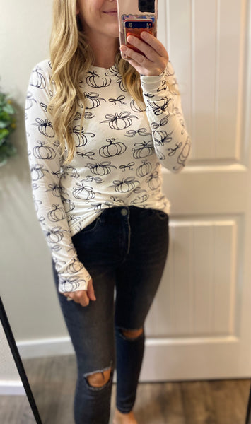 MM Pumpkin Long Sleeve