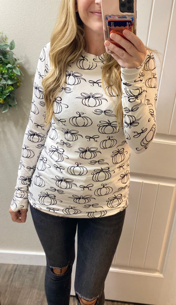 MM Pumpkin Long Sleeve