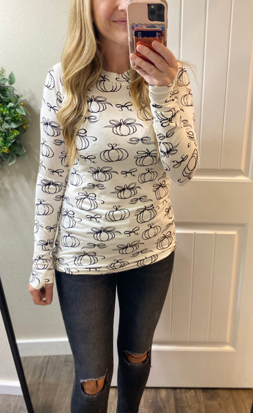 MM Pumpkin Long Sleeve