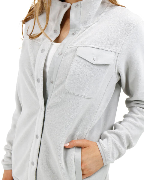 Sale! Luxe Grey Fleece Jacket