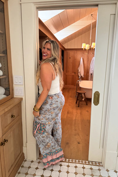 Preorder Blakeley Floral Boho Pants