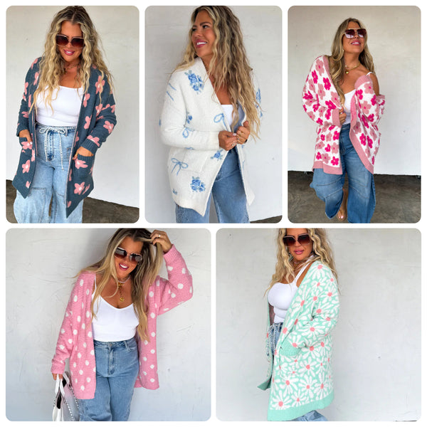 Blakeley Spring Cloud Cardigans