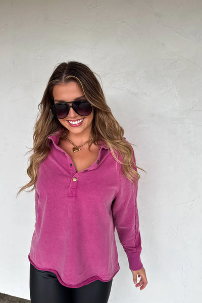 Blakeley Snap Button Pullover