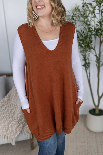MM Rust Tunic Dress