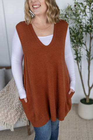 MM Rust Tunic Dress