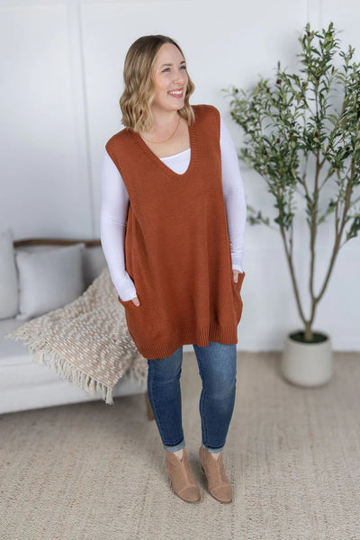 MM Rust Tunic Dress