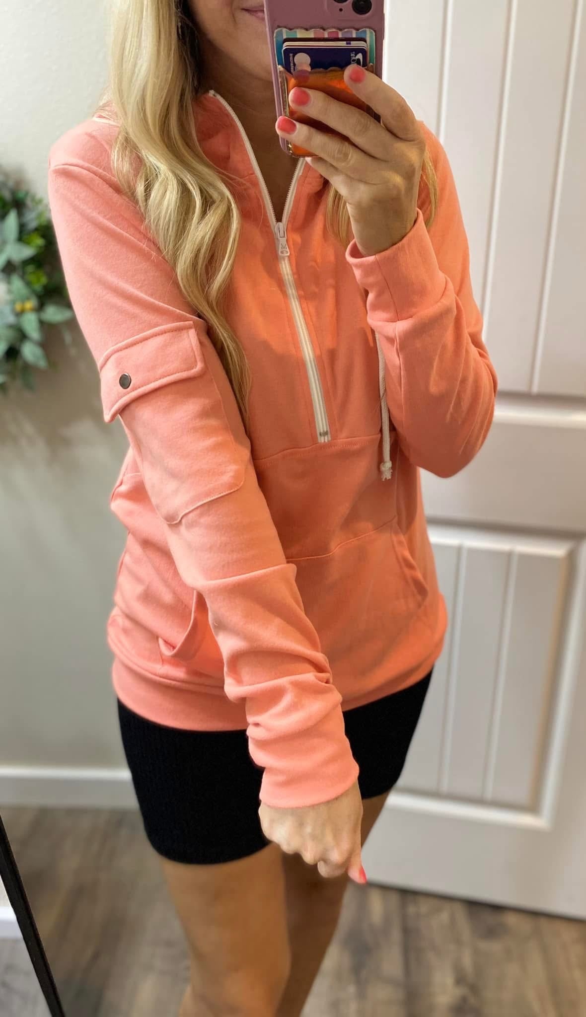 MM Black Cargo Pocket Hoodie