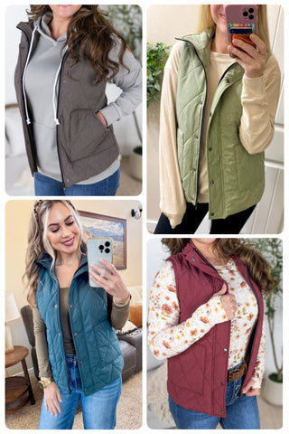 MM Quilted Vests
