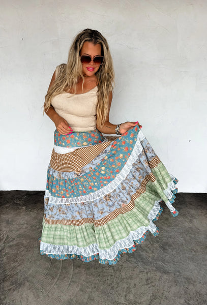 Preorder Blakeley Country Lace Maxi Skirt