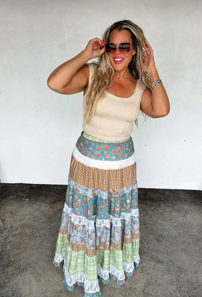 Preorder Blakeley Country Lace Maxi Skirt