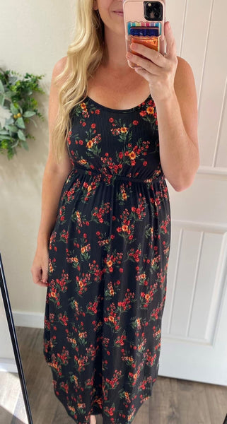 MM Camo Midi Dress